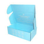 Hộp giấy carton nắp gài in phủ nền