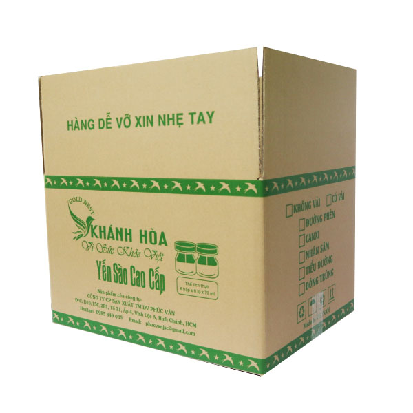 In thùng carton đóng hàng 5 lớp 49x38x30cm ở TPHCM