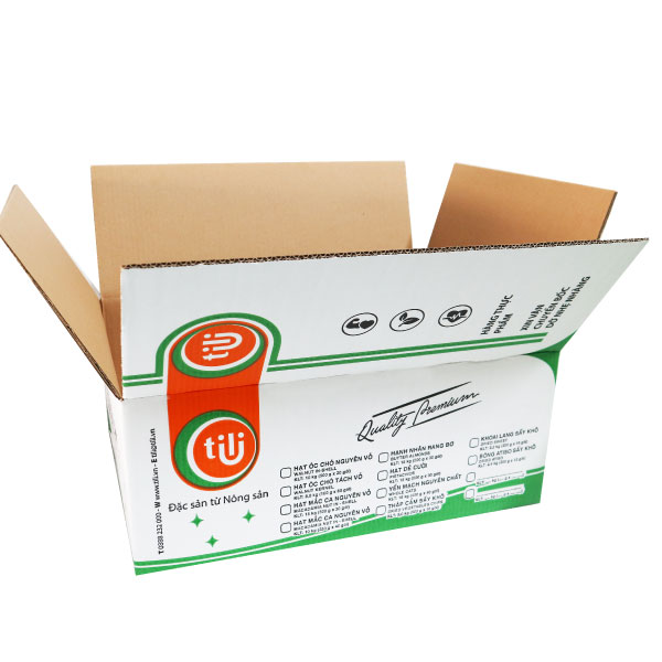 In thùng carton FLEXO 5 lớp 41x24.5x36.5cm