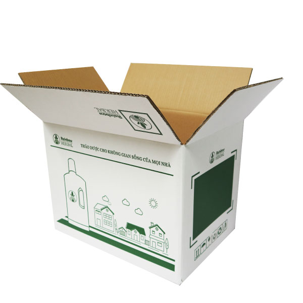 In thùng carton 5 lớp flexo 44x30x33 ở TPHCM